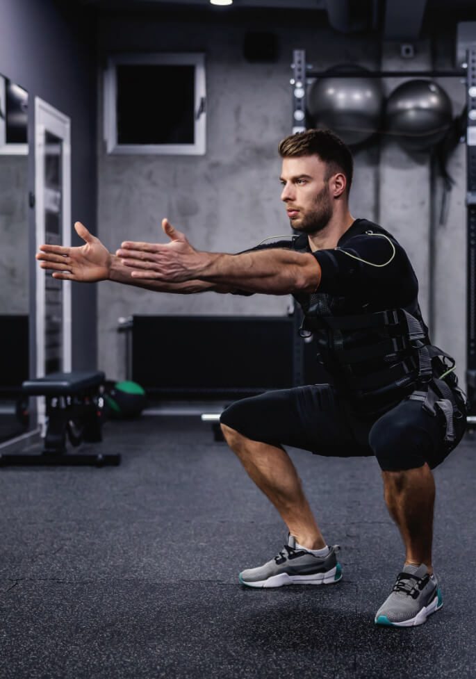Combinaison EMS utilisée pour l’électrostimulation sportive à La Garde chez Every Body
